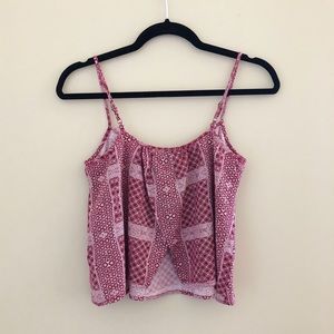 Cropped Tank with Open Back